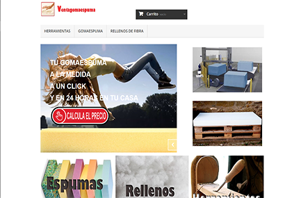 tienda espuma